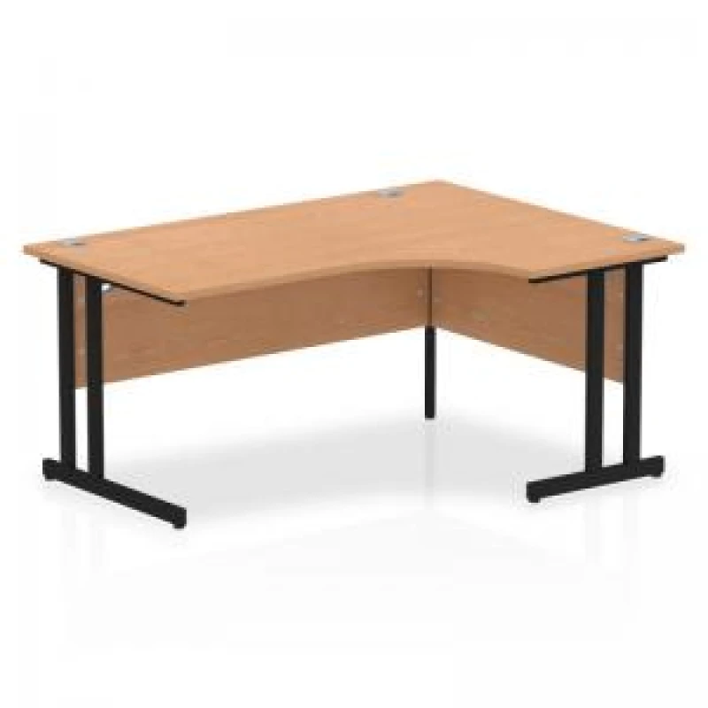 Image of Dynamic Impulse W1600 x D8001200 x H730mm Right Hand Crescent Desk EXR43273DY