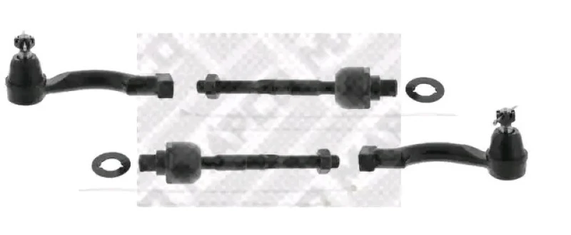 Image of MAPCO 53538 Repair Kit, tie rod with axle joint, Front Axle Right Repair Kit,tie rod (770)