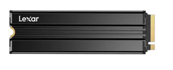 Image of Lexar NM790 2TB PCIe Gen 4 NVMe M.2 SSD with Heatsink - 7400MB/S Read / 6500MB/S Write - LNM790X002T-RN9NG