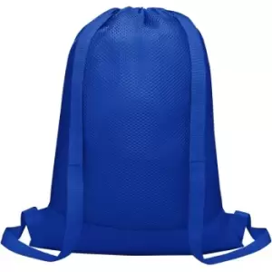 Image of Nadi Mesh Drawstring Bag (One Size) (Royal Blue) - Bullet