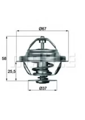 Image of Car TX-20-80D 70807784 by MAHLE Original