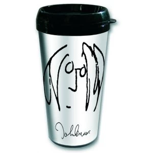 John Lennon - Self Portrait Travel Mug