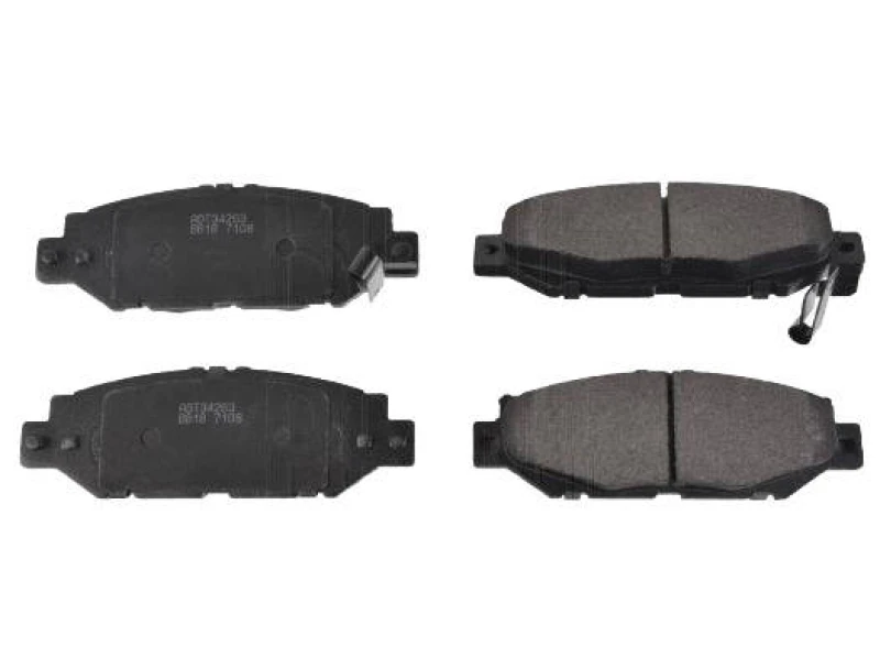Image of Blue PRINT ADT34263 Brake pad set Rear Axle, with acoustic wear warning Brake Pad Set,disc brake (402)