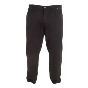 Image of Duke Mens Rockford Kingsize Comfort Fit Jeans (70R) (Black)