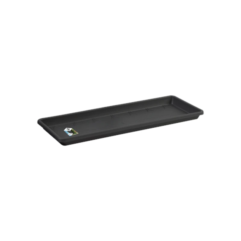Image of Elho Barcelona Trough Saucer 40cm - Anthracite