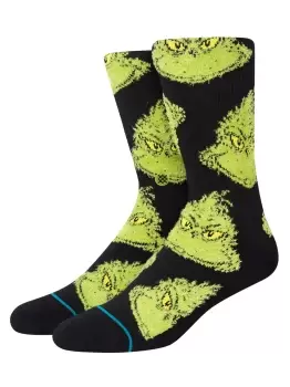 Image of Stance Mean One, Black, Male, Socks, A555D22MEA-BLK