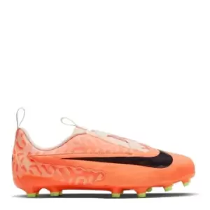 image of Nike Phantom Academy GX Junior Firm Ground Football Boots - Orange