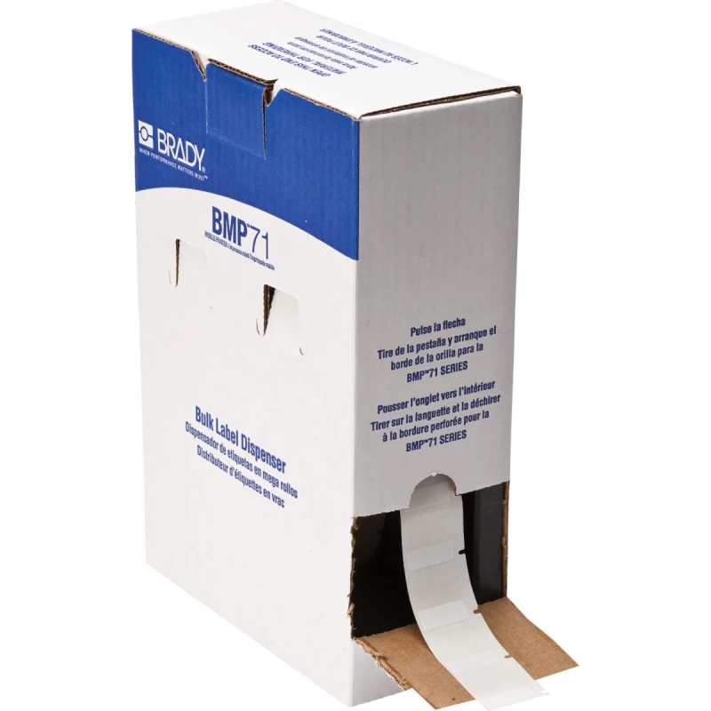Image of Brady BM-19-427 printer label White Self-adhesive printer label