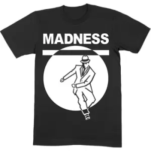 Image of Madness - Dancing Man Unisex Medium T-Shirt - Black