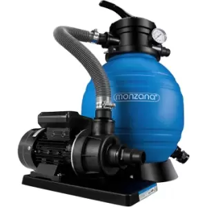 image of Sand Filter System 10 m³/ h Swimming Pool Filtration Filter Bowl