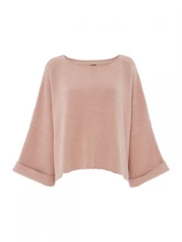 image of Free People I Cant Wait Off The Shoulder Jumper Rose