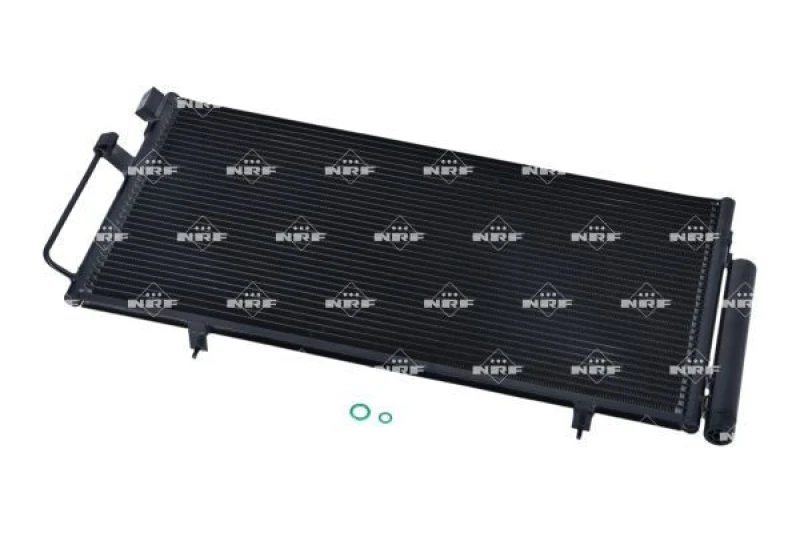 Image of NRF 35875 Condenser EASY FIT with seal ring, with nitrogen filling Aluminium Condenser,air conditioning (448)