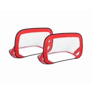 image of Charles Bentley Pair of Portable Pop Up Goals Polyester