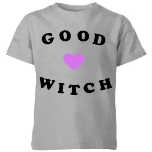 Image of Good Witch Kids T-Shirt - Grey - 7-8 Years