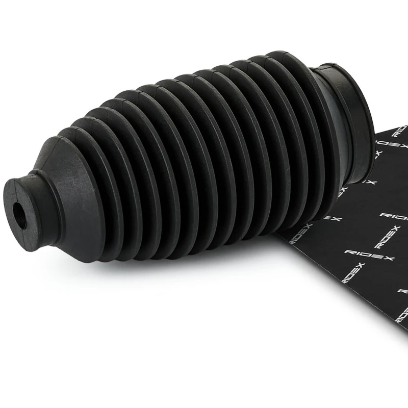 Image of RIDEX 191B0029 Steering Rack Boot with cable tie, Front axle both sides, Rubber Rubber Bellow,steering (191)