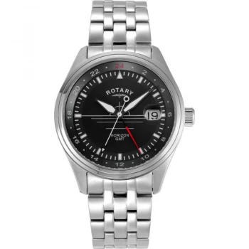 Image of Rotary Black 'Horizon' Sports Watch - HGB00001/04