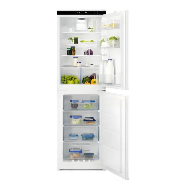 image of Zanussi ZNTN18ES5 240L Integrated Frost Free Fridge Freezer