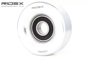 Image of RIDEX Idler Pulley HONDA 312D0003 38942PHM004,38942PWA004 Guide Pulley,Deflection Pulley,Deflection/Guide Pulley, v-ribbed belt