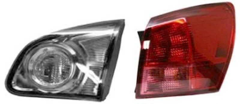 Image of VAN WEZEL 3388932 Rear light Outer section, without bulb holder, Right Combination Rearlight (391)