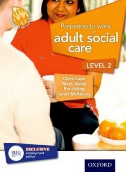 Image of Preparing to Work in Adult Social Care. Level 2 by Clare Cape Book