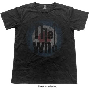 image of The Who - Target Vintage Unisex XX-Large T-Shirt - Black