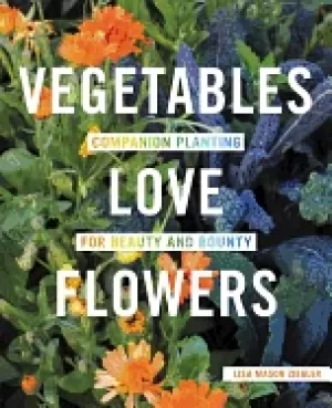 Image of vegetables love flowers companion planting for beauty and bounty