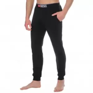Image of Diesel Denim Division Cotton Pants - Black S