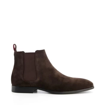 image of Dune London Mantle Boots - Brown Sde