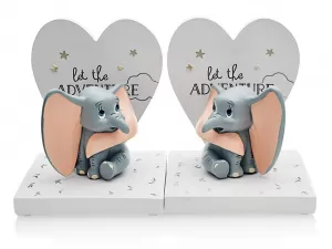 Image of Disney Magical Beginnings Moulded Bookends - Dumbo