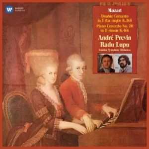 image of Mozart Double Concerto in E-flat Major K365/Piano Concerto by Wolfgang Amadeus Mozart CD Album