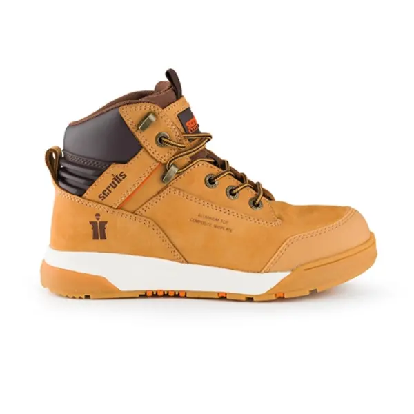 Image of Scruffs Womens Switchback Safety Boots Tan - Size 6.5 / 40