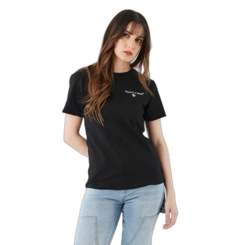 Image of Project X Paris Womens T-Shirt Project X Paris Noir Female XS F251500_BKOW
