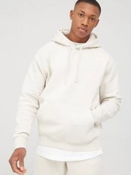 Image of Nike Sportswear Club Over Head Hoodie - Stone