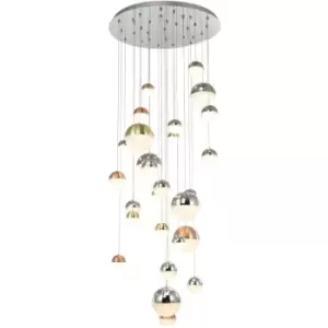 image of Italux Mocado Modern Cluster Pendant Ceiling Light LED, 3000K