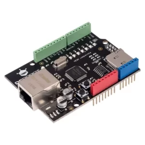 image of DFRobot DFR0125 DFRduino Ethernet Shield V2.1 (Support Mega and Mi...