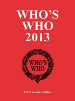 Image of Whos Who 2013 Hardback