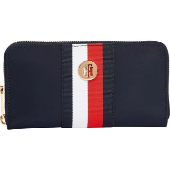 image of Tommy Jeans Tommy Jeans Poppy Large Zipped Wallet - Corporate