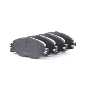 Image of A.B.S. Brake pad set VW,AUDI,SKODA 37958 2Q0698151F,2Q0698151K,5Q0698151B 5Q0698151D,5Q0698151F,5Q0698151M,8V0698151,8V0698151B,8V0698151D,8V0698151G