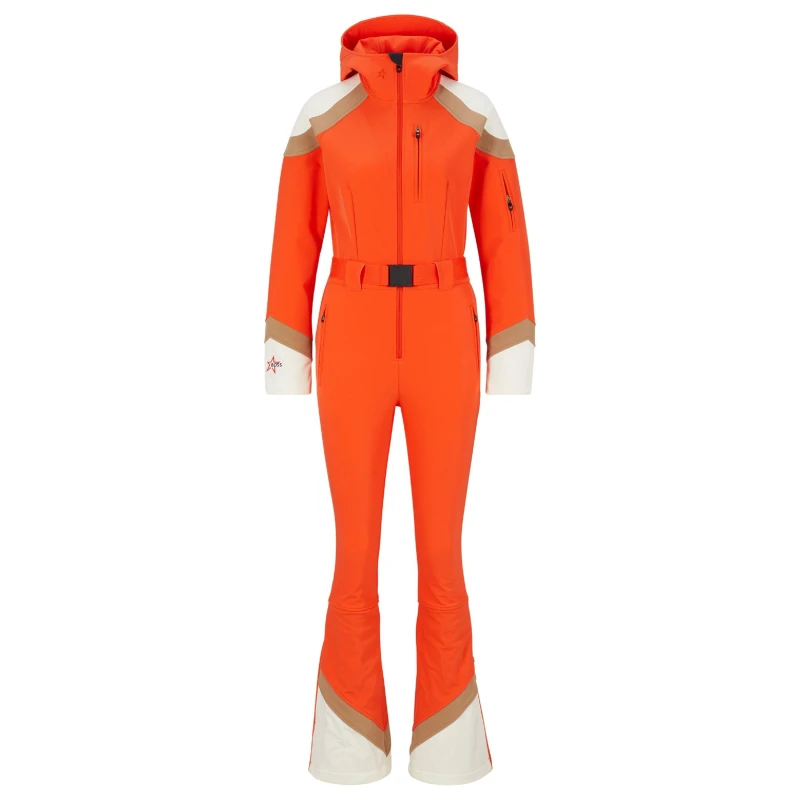 Image of Boss Womens Weather-Resistant Ski Suit Orange female 14 (XL)