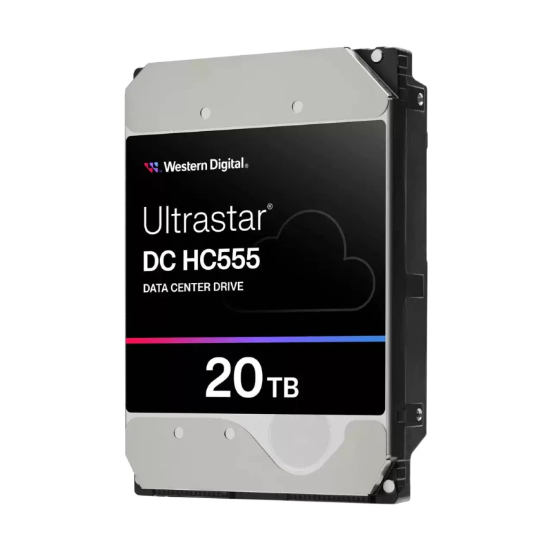 Image of Western Digital Western Digital Ultrastar DC HC555 internal hard drive 20 TB 7200 RPM 512 MB 3.5" Serial ATA III 0B48719