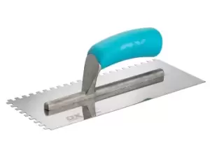 Image of OX Tools OX-T535712 OX Trade Notched Stainless Steel Tiling Trowel 12mm