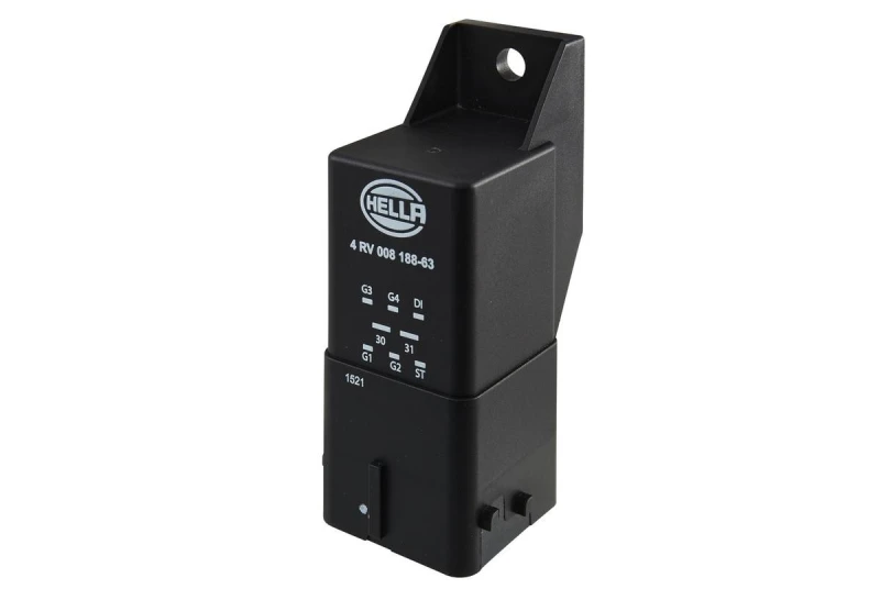 Image of HELLA Glow plug relay HELLA 4RV 008 188-631