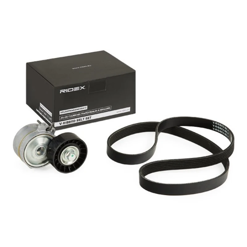 Image of V-Ribbed Belt Set RIDEX 542R0189