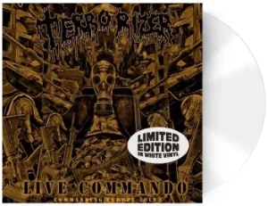 Image of Terrorizer Live Commando LP white