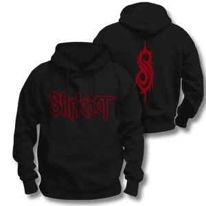 image of Slipknot - Logo Unisex Small Pullover Hoodie - Black