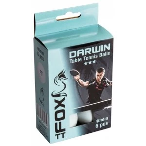 Image of Fox Darwin 3 Star TT Balls (Pk6)