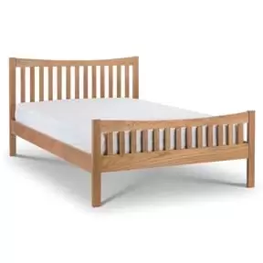 Image of Julian Bowen Bergamo Oak Bed 135cm