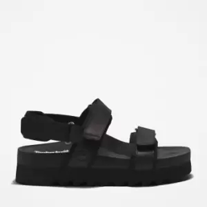 image of Timberland Santa Monica Sunrise Backstrap Sandal For Her In Black Black, Size 5