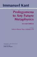 Image of prolegomena to any future metaphysics and the letter to marcus herz februar
