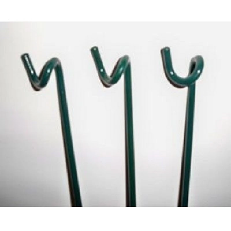 Image of Poppy Forge 18" Grow Through Legs Bare Metal/ready To Rust (Pack Of 3) - Ring Sold Separately - Steel - H45.7 Cm